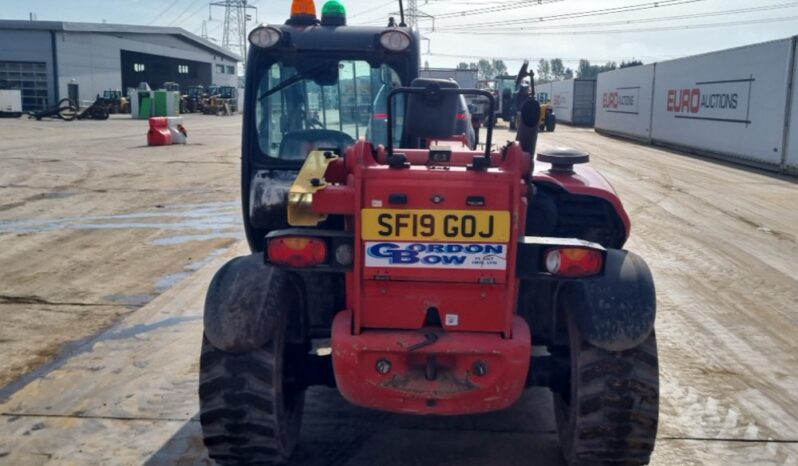 2019 Manitou MT625H Comfort Telehandlers For Auction: Leeds, UK – 30th April, 1st, 2nd & 3rd May 25 full