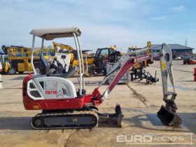 2018 Takeuchi TB216 Mini Excavators For Auction: Leeds, UK – 30th April, 1st, 2nd & 3rd May 25 full