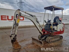 2016 Takeuchi TB216 Mini Excavators For Auction: Leeds, UK – 30th April, 1st, 2nd & 3rd May 25