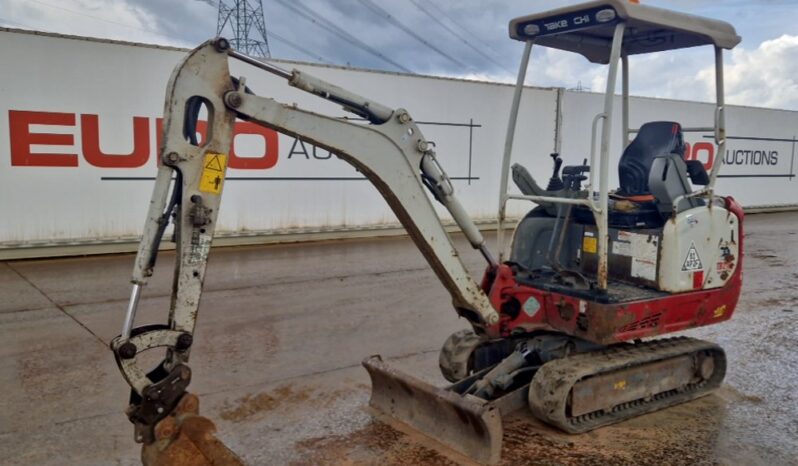2016 Takeuchi TB216 Mini Excavators For Auction: Leeds, UK – 30th April, 1st, 2nd & 3rd May 25