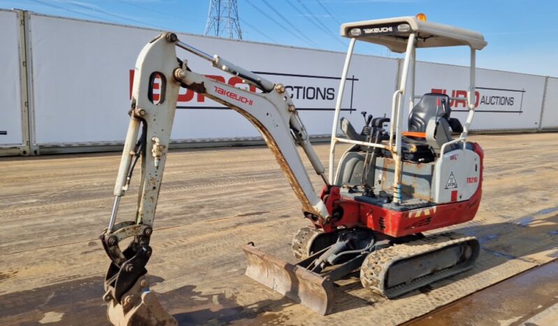 2017 Takeuchi TB216 Mini Excavators For Auction: Leeds, UK – 30th April, 1st, 2nd & 3rd May 25