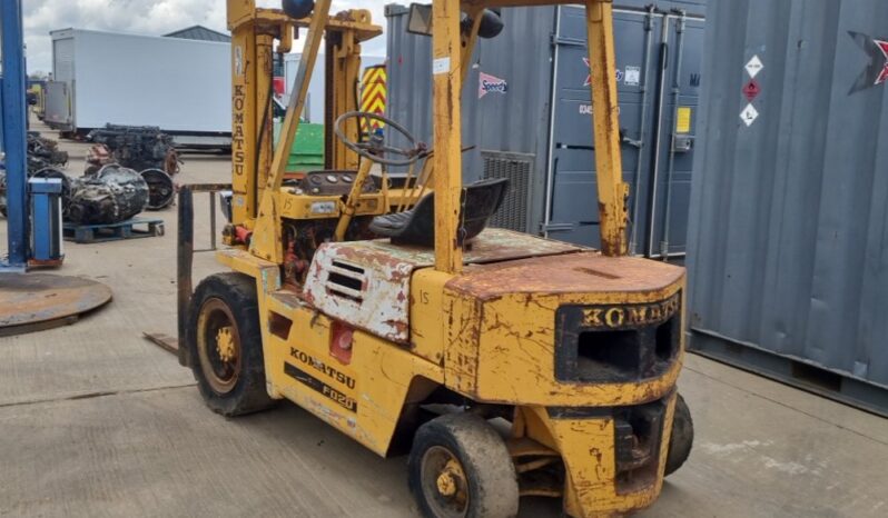 Komatsu FD20-7 Forklifts For Auction: Leeds, UK – 30th April, 1st, 2nd & 3rd May 25 full