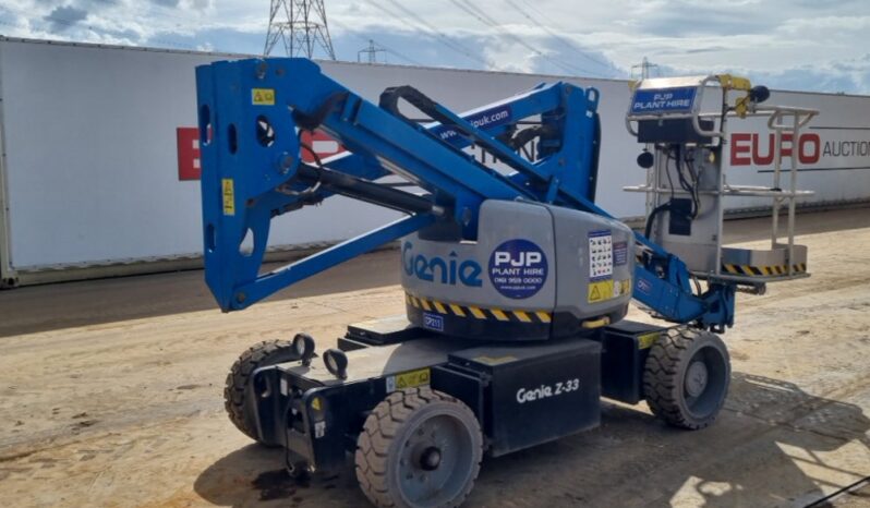 2021 Genie Z33/18 Manlifts For Auction: Leeds, UK – 30th April, 1st, 2nd & 3rd May 25 full