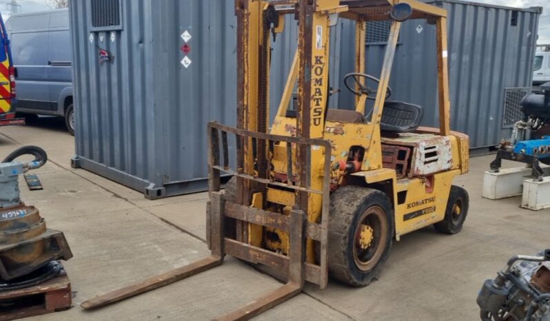 Komatsu FD20-7 Forklifts For Auction: Leeds, UK – 30th April, 1st, 2nd & 3rd May 25