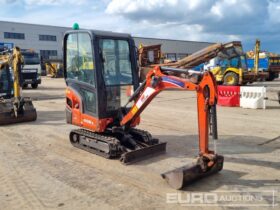 2017 Kubota KX016-4 Mini Excavators For Auction: Leeds, UK – 30th April, 1st, 2nd & 3rd May 25 full