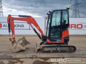 2018 Kubota U27-4 Mini Excavators For Auction: Leeds, UK – 30th April, 1st, 2nd & 3rd May 25 full