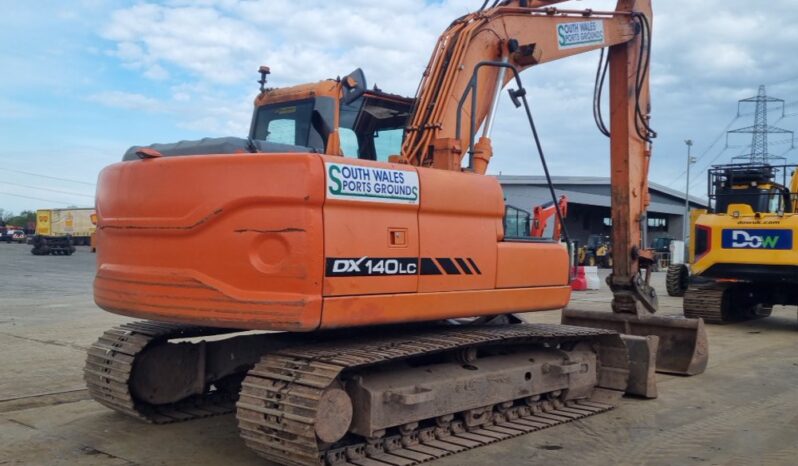 2011 Doosan DX140LC 10 Ton+ Excavators For Auction: Leeds, UK – 30th April, 1st, 2nd & 3rd May 25 full