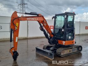 2023 Hitachi ZX33U-6-CLR Mini Excavators For Auction: Leeds, UK – 30th April, 1st, 2nd & 3rd May 25