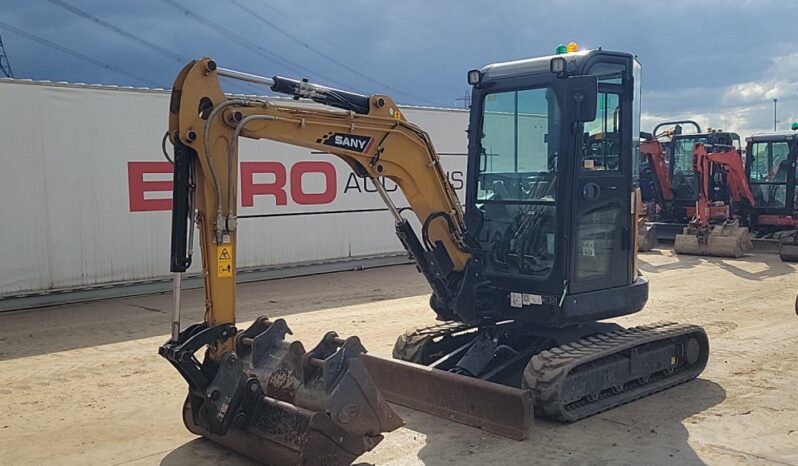 2023 Sany SY26U Mini Excavators For Auction: Leeds, UK – 30th April, 1st, 2nd & 3rd May 25