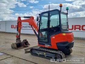 2021 Kubota KX030-4 Mini Excavators For Auction: Leeds, UK – 30th April, 1st, 2nd & 3rd May 25 full