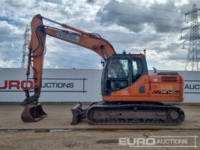 2011 Doosan DX140LC 10 Ton+ Excavators For Auction: Leeds, UK – 30th April, 1st, 2nd & 3rd May 25 full