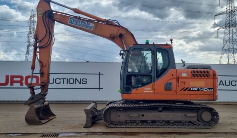 2011 Doosan DX140LC 10 Ton+ Excavators For Auction: Leeds, UK – 30th April, 1st, 2nd & 3rd May 25 full