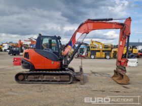 2017 Kubota KX080-4A 6 Ton+ Excavators For Auction: Leeds, UK – 30th April, 1st, 2nd & 3rd May 25 full