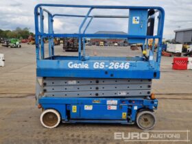 Genie GS2646 Manlifts For Auction: Leeds, UK – 30th April, 1st, 2nd & 3rd May 25 full