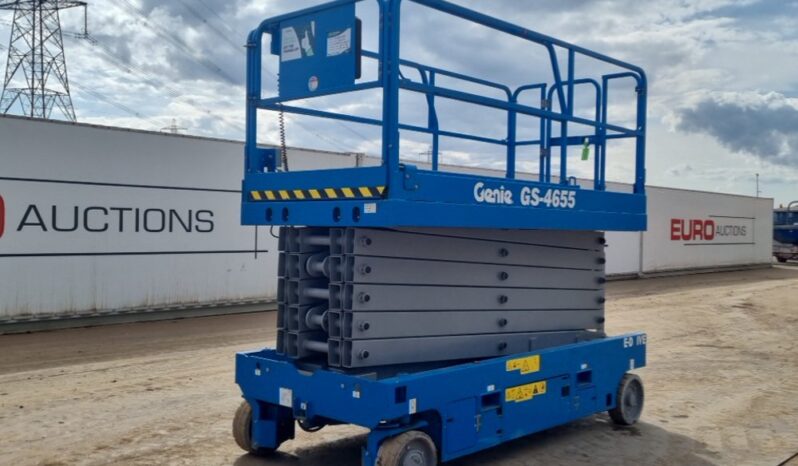 2021 Genie GS4655 Manlifts For Auction: Leeds, UK – 30th April, 1st, 2nd & 3rd May 25