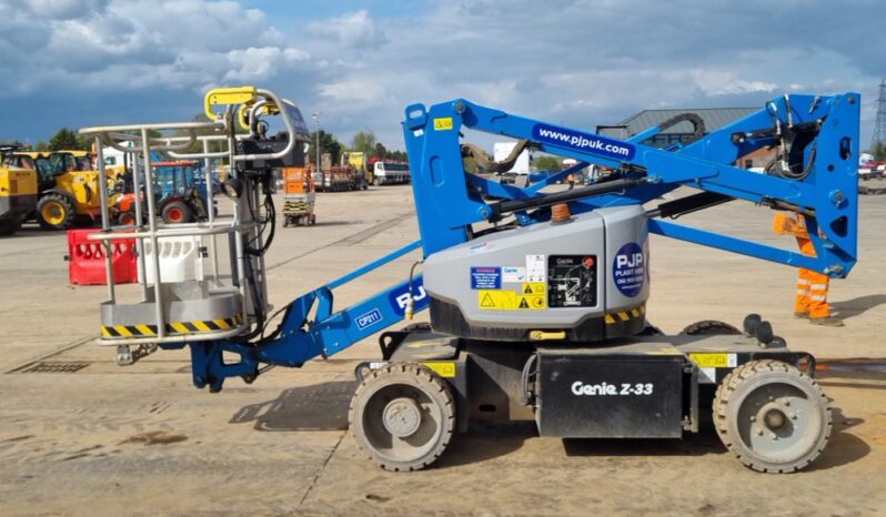2021 Genie Z33/18 Manlifts For Auction: Leeds, UK – 30th April, 1st, 2nd & 3rd May 25 full