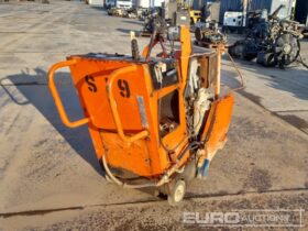 Saint Gobain CSB1 Petrol Road Saw, Hatz Engine Asphalt / Concrete Equipment For Auction: Leeds, UK – 30th April, 1st, 2nd & 3rd May 25 full