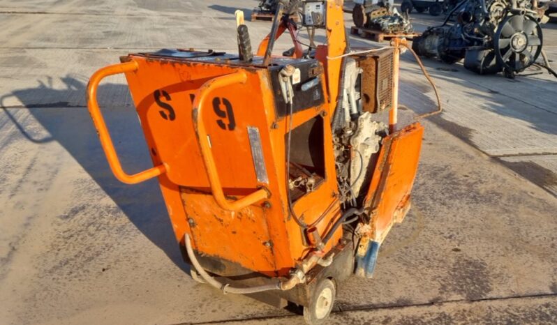 Saint Gobain CSB1 Petrol Road Saw, Hatz Engine Asphalt / Concrete Equipment For Auction: Leeds, UK – 30th April, 1st, 2nd & 3rd May 25 full
