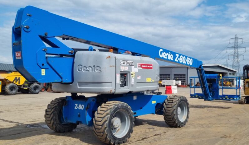 2018 Genie Z80/60 Manlifts For Auction: Leeds, UK – 30th April, 1st, 2nd & 3rd May 25 full