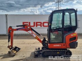 2017 Kubota KX016-4 Mini Excavators For Auction: Leeds, UK – 30th April, 1st, 2nd & 3rd May 25 full