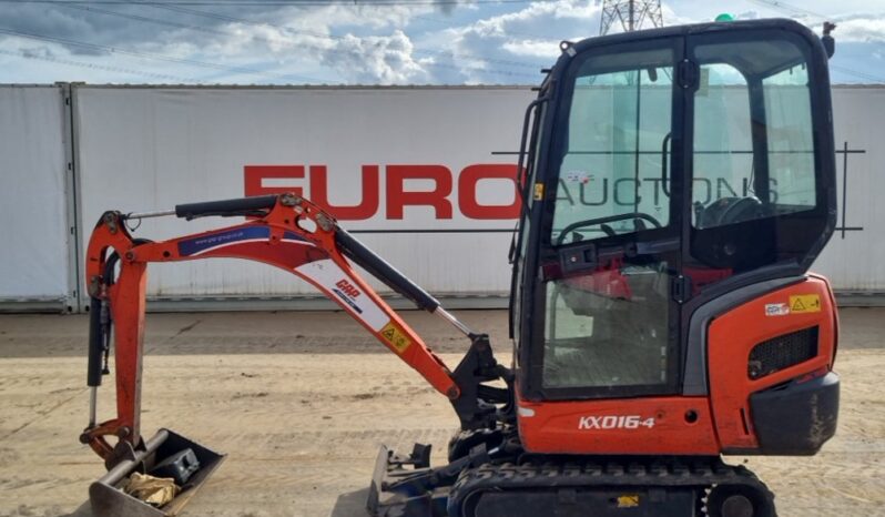 2017 Kubota KX016-4 Mini Excavators For Auction: Leeds, UK – 30th April, 1st, 2nd & 3rd May 25 full