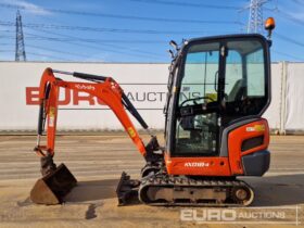 2019 Kubota KX018-4 Mini Excavators For Auction: Leeds, UK – 30th April, 1st, 2nd & 3rd May 25 full
