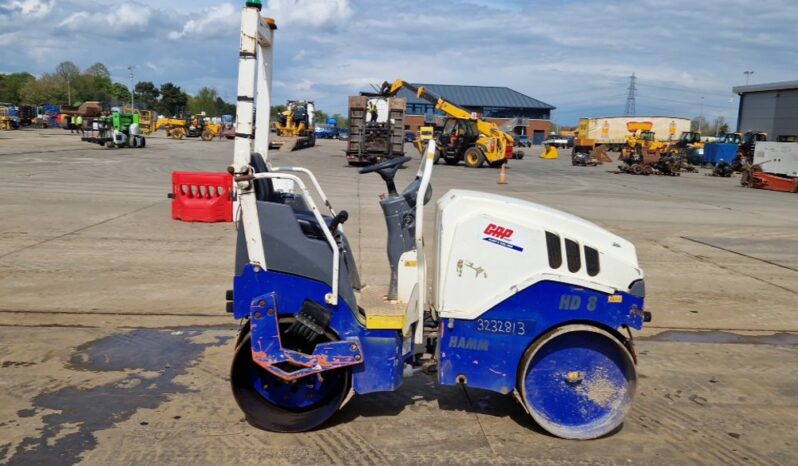 2015 Hamm HD8VV Rollers For Auction: Leeds, UK – 30th April, 1st, 2nd & 3rd May 25 full