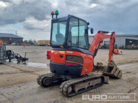 2018 Kubota U27-4 Mini Excavators For Auction: Leeds, UK – 30th April, 1st, 2nd & 3rd May 25 full