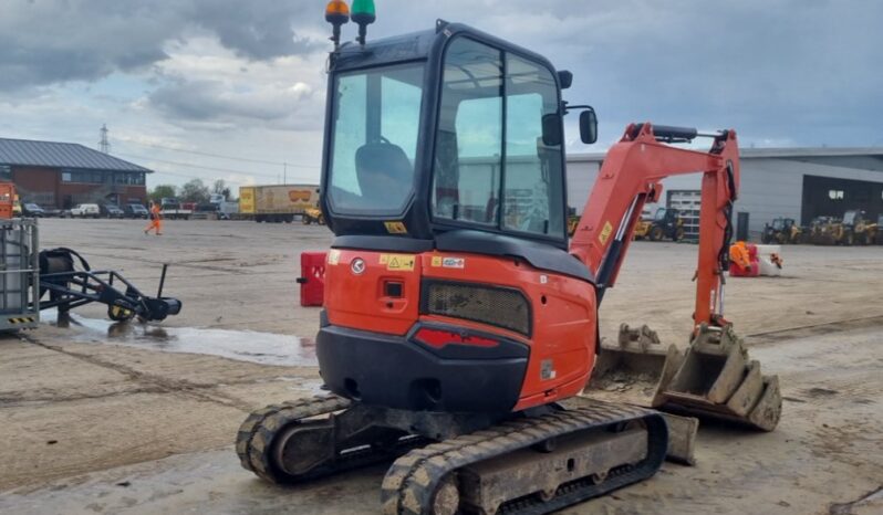2018 Kubota U27-4 Mini Excavators For Auction: Leeds, UK – 30th April, 1st, 2nd & 3rd May 25 full