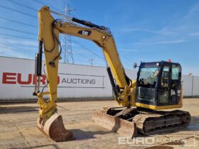 2018 CAT 308E2CR 6 Ton+ Excavators For Auction: Leeds, UK – 30th April, 1st, 2nd & 3rd May 25