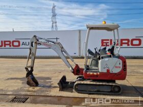 2017 Takeuchi TB216 Mini Excavators For Auction: Leeds, UK – 30th April, 1st, 2nd & 3rd May 25 full