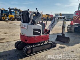 2017 Takeuchi TB210R Mini Excavators For Auction: Leeds, UK – 30th April, 1st, 2nd & 3rd May 25 full