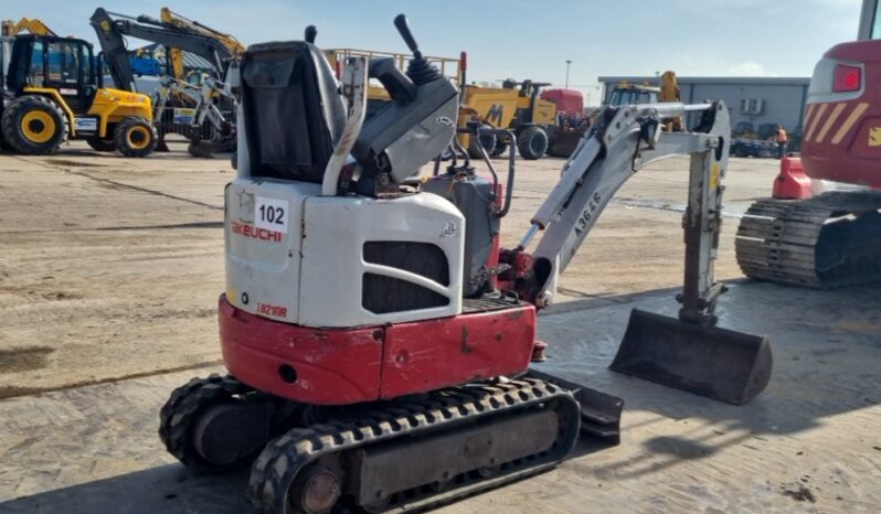 2017 Takeuchi TB210R Mini Excavators For Auction: Leeds, UK – 30th April, 1st, 2nd & 3rd May 25 full