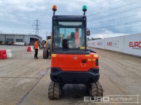 2021 Kubota KX030-4 Mini Excavators For Auction: Leeds, UK – 30th April, 1st, 2nd & 3rd May 25 full