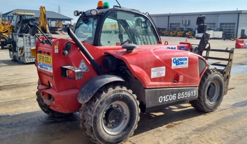 2019 Manitou MT625H Comfort Telehandlers For Auction: Leeds, UK – 30th April, 1st, 2nd & 3rd May 25 full