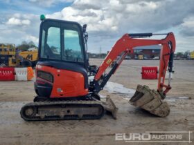 2018 Kubota U27-4 Mini Excavators For Auction: Leeds, UK – 30th April, 1st, 2nd & 3rd May 25 full