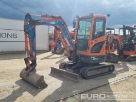2019 Doosan DX27Z Mini Excavators For Auction: Leeds, UK – 30th April, 1st, 2nd & 3rd May 25