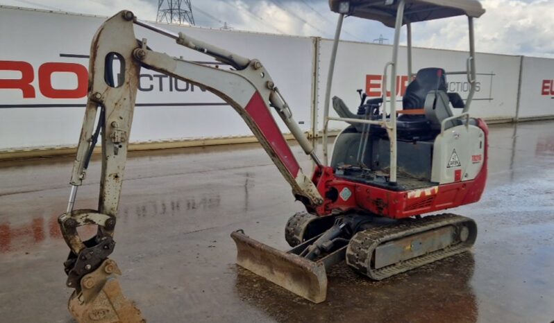 2017 Takeuchi TB216 Mini Excavators For Auction: Leeds, UK – 30th April, 1st, 2nd & 3rd May 25