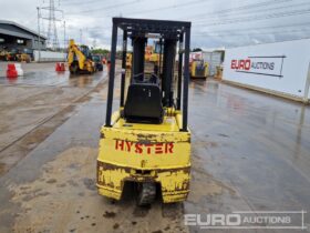 Hyster A1.50XL Forklifts For Auction: Leeds, UK – 30th April, 1st, 2nd & 3rd May 25 full