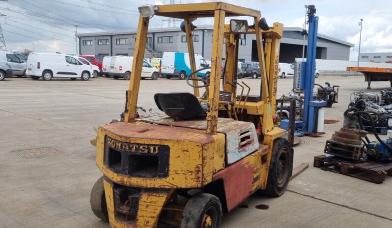Komatsu FD20-7 Forklifts For Auction: Leeds, UK – 30th April, 1st, 2nd & 3rd May 25 full