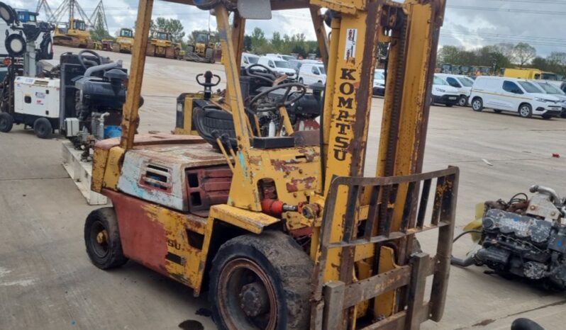Komatsu FD20-7 Forklifts For Auction: Leeds, UK – 30th April, 1st, 2nd & 3rd May 25 full