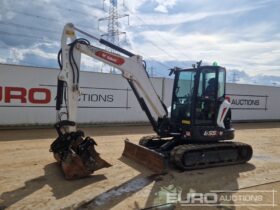 2023 Bobcat E55z Mini Excavators For Auction: Leeds, UK – 30th April, 1st, 2nd & 3rd May 25