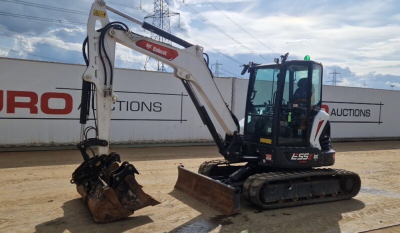 2023 Bobcat E55z Mini Excavators For Auction: Leeds, UK – 30th April, 1st, 2nd & 3rd May 25