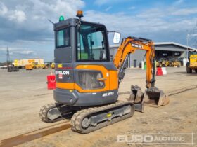 2024 Doosan DX27Z-7 Mini Excavators For Auction: Leeds, UK – 30th April, 1st, 2nd & 3rd May 25 full