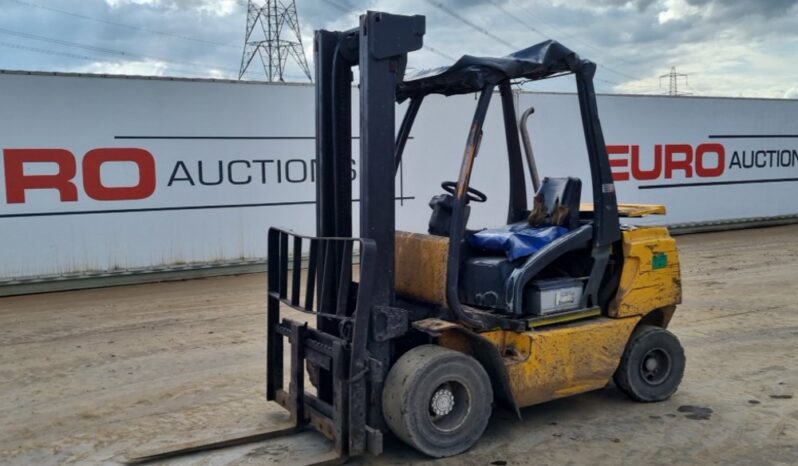 Jungheinrich Diesel Forklift, 2 Stage Mast, Side Shift, Forks Forklifts For Auction: Leeds, UK – 30th April, 1st, 2nd & 3rd May 25