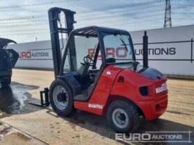 Manitou MSI30 Rough Terrain Forklifts For Auction: Leeds, UK – 30th April, 1st, 2nd & 3rd May 25 full