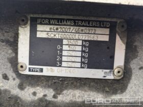 2020 Ifor Williams 3.5 Ton Tri Axle Plant Trailer, Ramp Plant Trailers For Auction: Dromore, NI – 16th & 17th May 2025 For Auction on 2025-05-16 full