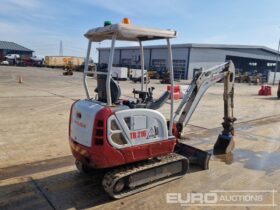 2017 Takeuchi TB216 Mini Excavators For Auction: Leeds, UK – 30th April, 1st, 2nd & 3rd May 25 full