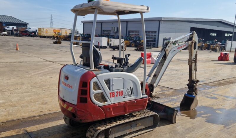 2017 Takeuchi TB216 Mini Excavators For Auction: Leeds, UK – 30th April, 1st, 2nd & 3rd May 25 full