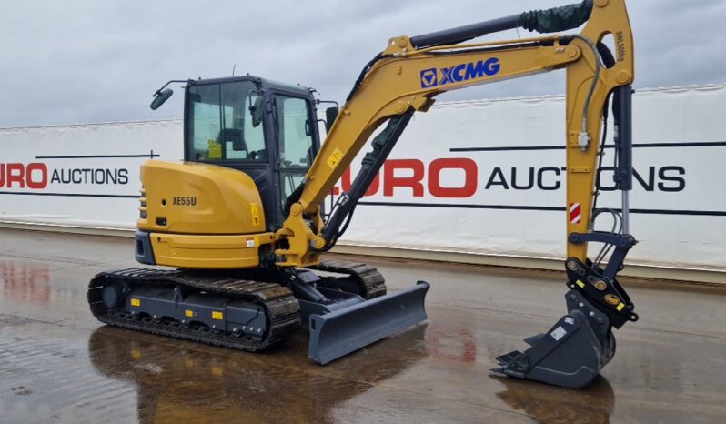 Unused XCMG XE55U Mini Excavators For Auction: Dromore, NI – 16th & 17th May 2025 For Auction on 2025-05-17 full